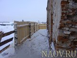 Фрагмент северной стены. Саяпин А., январь 2014 года.