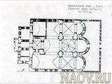 План Спасского собора в 1976 году.