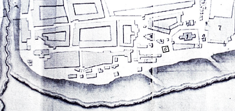 План города Енисейска с показанием казенного и обывательского строения