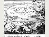 Илл. 4 Вид Новой Мангазеи на
карте Витсена, XVII век.