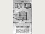 Цейхгауз. Планы этажей, фасад. Автор - гр. инж. Фольбаум А.А., 1891 г.
