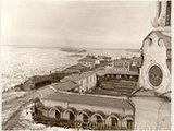 Рис.4 Вид на гостиный двор и дом Козицына с крыши Преображенской церкви (из фондов ЕКМ)