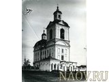 Благовещенская церковь в Красноярске в начале XX века. Автор фотографии неизвестен.