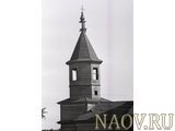 Фрагмент южного фасада колокольни
Автор фотографии - Лавров А.Г, фотография 1986 года