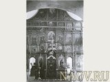 Иконостас в Троицкой церкви Туруханского монастыря.