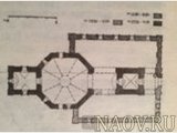 Графическая реконструкция плана Всехсвятской церкви
