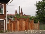 Ворота усадьбы. Фотография Разваляева Е.О. 2010 год.