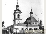 Всехсвятская церковь в Красноярске в конце XIX века.