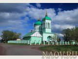 Троицкая церковь в селе Шалоболино Курагинского района Красноярского края в 2017 году.