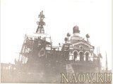 Казанская церковь в период окончания строительства в 1907 году